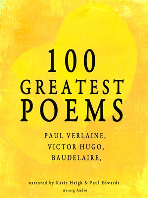 cover image of 100 greatest poems